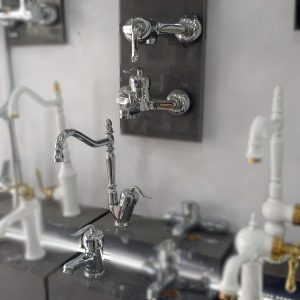 ست شیر آلات قاجاری کروم