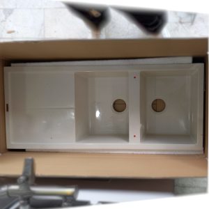 سینک گرانیتی سفید